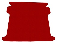 Basic Tappeto bagagliaio ROSSO per Fiat Doblo II maxi 5per 2010-2020