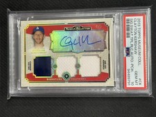Clayton Kershaw 2013 Topps Museum Signature Swatches Jersey Auto PSA 10 #CK 4/5