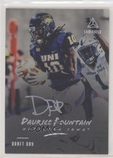 2018 Panini Luminance Draft Day Signatures Silver Daurice Fountain Auto 0f8