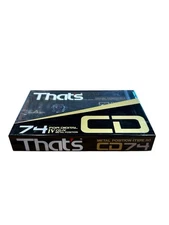 THAT'S  CD-IV 74    Blank Audio Cassette Tape (Sealed) NOS! New JAPAN