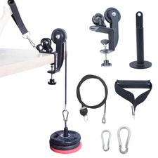 Arm Wrestling Training Pulley System Professional, Forearm Workout Table Equi...