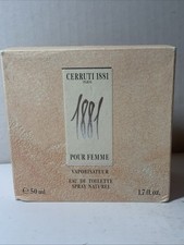Cerruti 1881 Pour Femme 50 ml Eau De Toilette Vintage Raro Tappo Rosa Nuovo