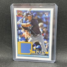 2026 Topps Series 1 Carson Williams 1991 Topps Baseball Relic RC Tampa Bay Rays