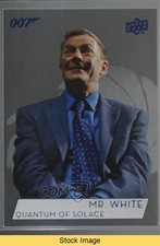 2019 James Bond Collection Silver Foil Jesper Christensen as Mr White READ z6b