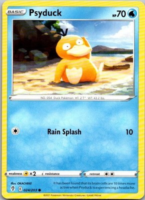Psyduck Common SWSH07: Evolving Skies 024/203 NM | eBay