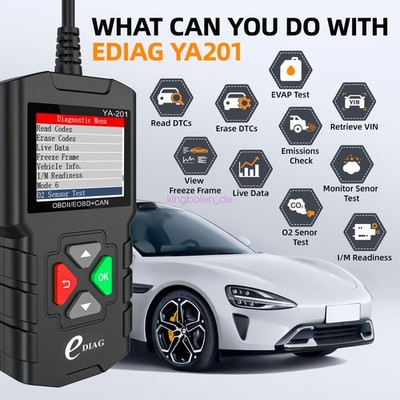 EDIAG YA201 Auto OBD2-Scanner OBDII-Fehlercode-Lesegerät Diagnosewerkzeug