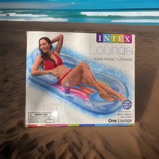 Intex King Kool Lounge Inflatable Swimming Po...