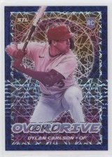 2021 Panini Chronicles Overdrive Blue Velocity Prizm Dylan Carlson #21 0q1p