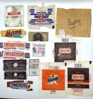 vintage wrappers Payday, Mars, Snickers, 3 Musketeers, Wayne, Coke, Gum