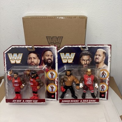 Bloodline WWE Retro 2 Pack Roman Reigns Solo Sikoa Mattel