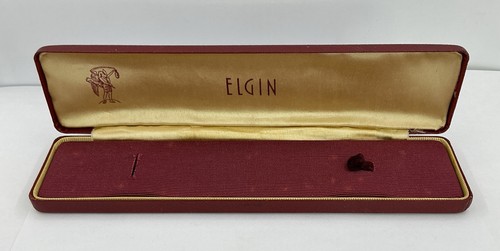 VTG - ANTIQUE ELGIN WRIST WATCH DISPLAY BOX (B357) - Picture 3 of 6
