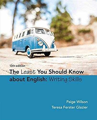 #ad The Least You Should Know Paperback by Wilson Paige; Glazier Very Good h $18.83