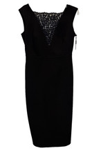 NEW Calvin Klein black NWT fitted dress size 6