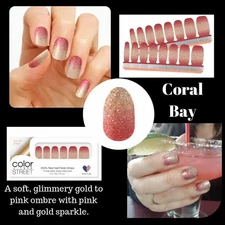 Color Street 100% Nail Polish Strips HTF Retired & Current Colors NIB Free Ship