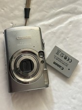 Canon PowerShot IXUS 800 IS 6MP Compact Digital Camera Silver poor condition 