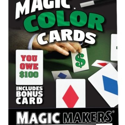 Magic Color Cards (Color Monte) with Bicycle Cards by Magic Makers