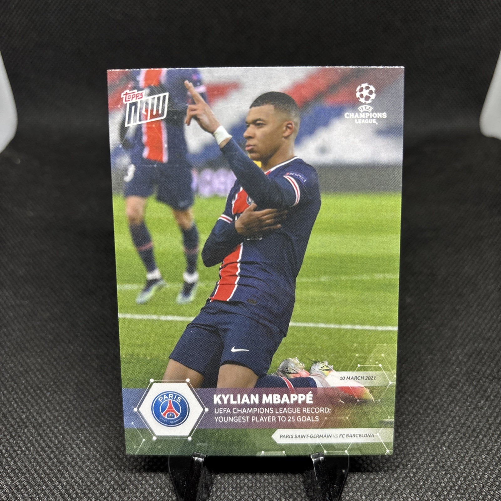 2020-21 Topps Now UEFA Champions League - Kylian Mbappe #053 /3020