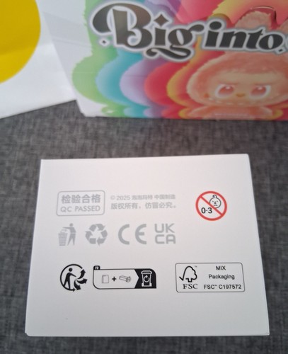 Pop Mart Labubu Big Into Energy Vinyl Plush Blind Box Lot Of 4 Authentic Sealed - Picture 7 of 8