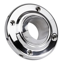 Flaming River Steering Column Floor Mount 2 Diameter - Polished Flaming River Steering Column Floor Mount 2 Diameter - Polished