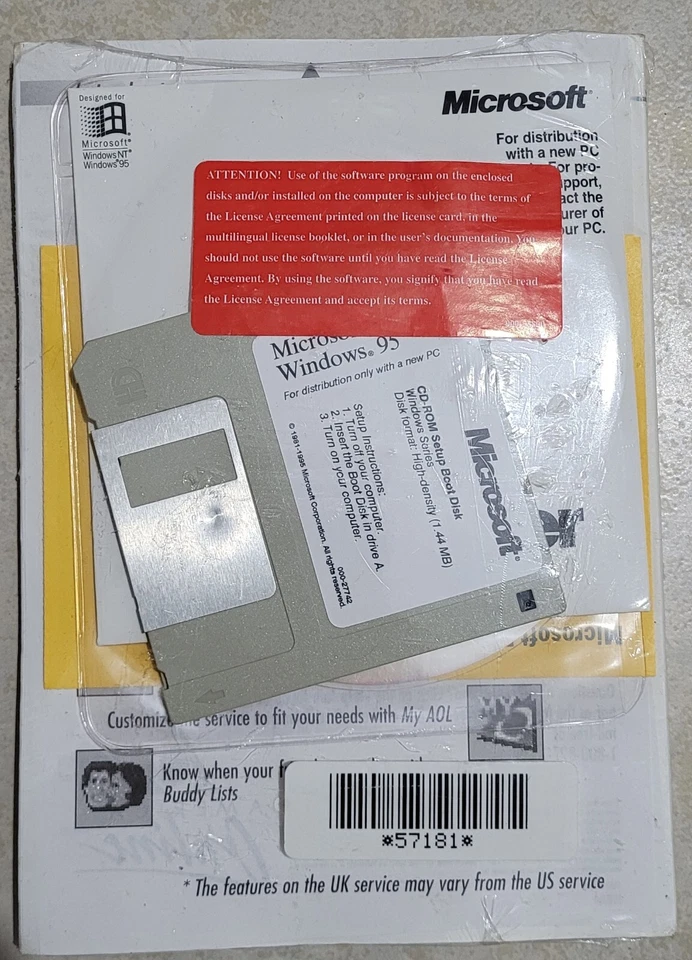 New OEM Windows 95 Dell - Image 2 of 3