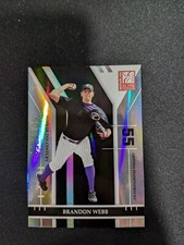 2004 Donruss Elite Turn of the Century 607/750 Brandon Webb #74  Diamondbacks