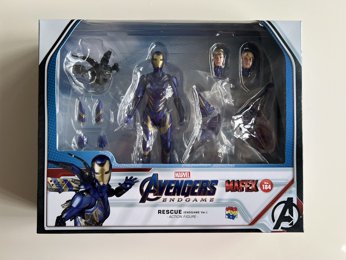 MAFEX マフェックス マーベルズ・レスキュー　(ENDGAME ver.) Amazon.com: MAFEX No.184 IRON MAN Rescue Suit Endgame Ver