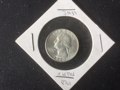 🔥1960 D Washington Quarter 25c AU US Coin 90% Silver