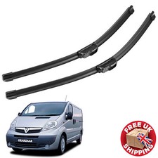 For Vauxhall Vivaro Front Wiper Blades Window Windscreen Set 24"21'' (2001-14)