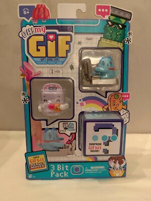 Oh My GIF - GIFS Gone Live - 3 Bit Pack - Cat - New Factory Sealed 