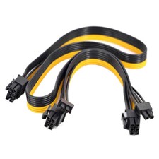 Power Supply Cable Line Wire PSU PCI-e 8 Pin to 6 2 Pin 8 Pin