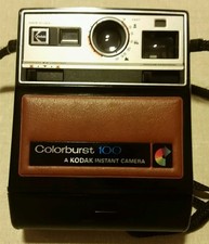 Vintage Colorburst 100 Kodak Instant Camera with Carrying Strap, Untested