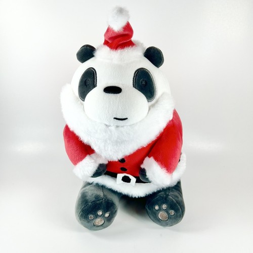MINISO X We Bare Bears Panda Christmas Edition Plüschpuppe Spielzeug Xmas 12 Zoll
