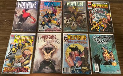 Marvel Comics Wolverine One-Shots, Inner Fury, Killing,Terra,10 Issue Lot, SC596
