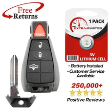 Remote Key Fob 4btn for 2015 2016 2017 Ram 1500 (GQ4-53T)