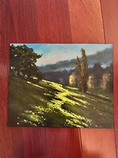 Original Oil Painting Bumo 8 x 10'' 2013 "Around The Bend"