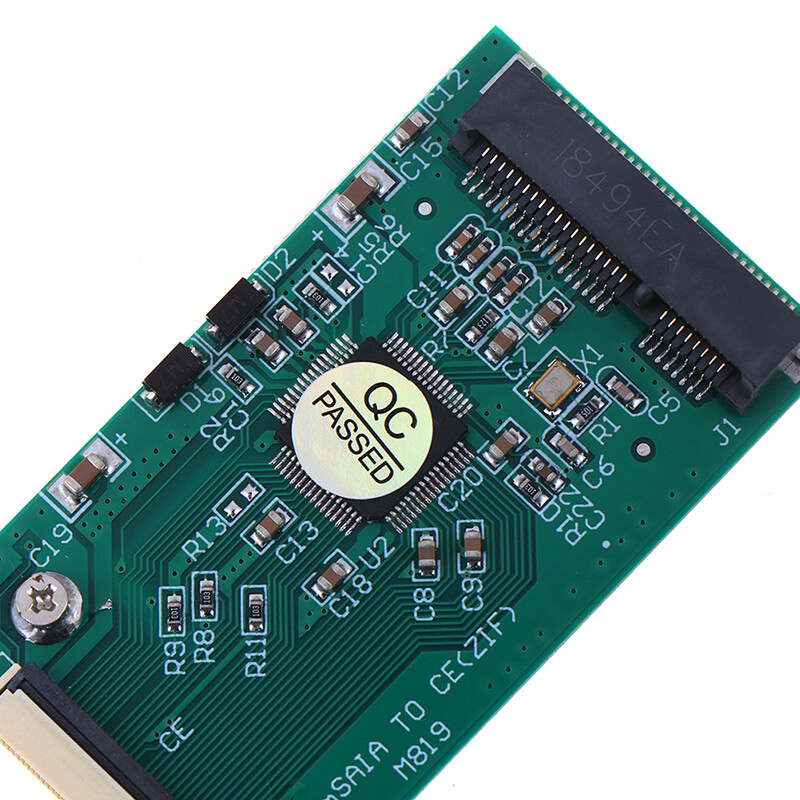 HiLetgo Adattatore MSATA A ZIF CE 40 Pin - Convertitore Da SSD MSATA A HDD 1.8'' ZIF Per Laptop, IPOD (non Apple)