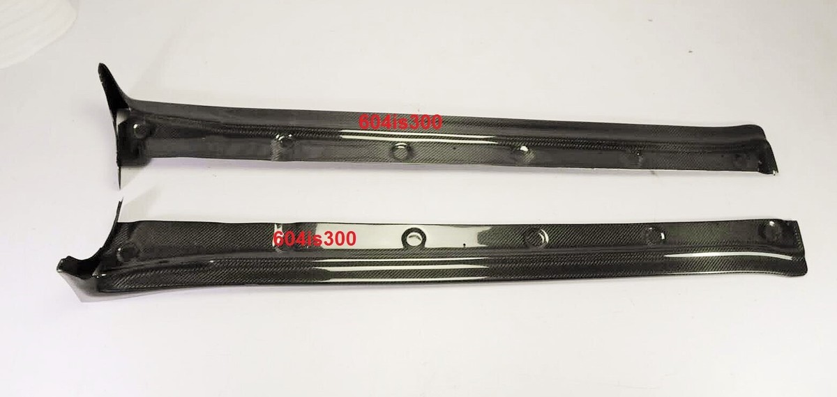 ★SUBCATEGORY★ Carbon Fiber Side Skirt Extension For Porsche Cayman Boxster