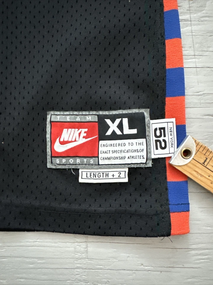Camiseta deportiva de baloncesto cosida XL vintage Nike NBA New York Knicks Latrell Sprewell #8 Foto 3 de 4