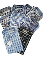 CAMICIA UOMO ATTORE MEZZA MANICA CORTA REGULAR FIT CON TASCHINO BOTTON DOWN