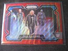 PAUL ELLERING 2024 Panini Prizm WWE PRIZMS RUBY WAVE Refractor #95 SMACK DOWN