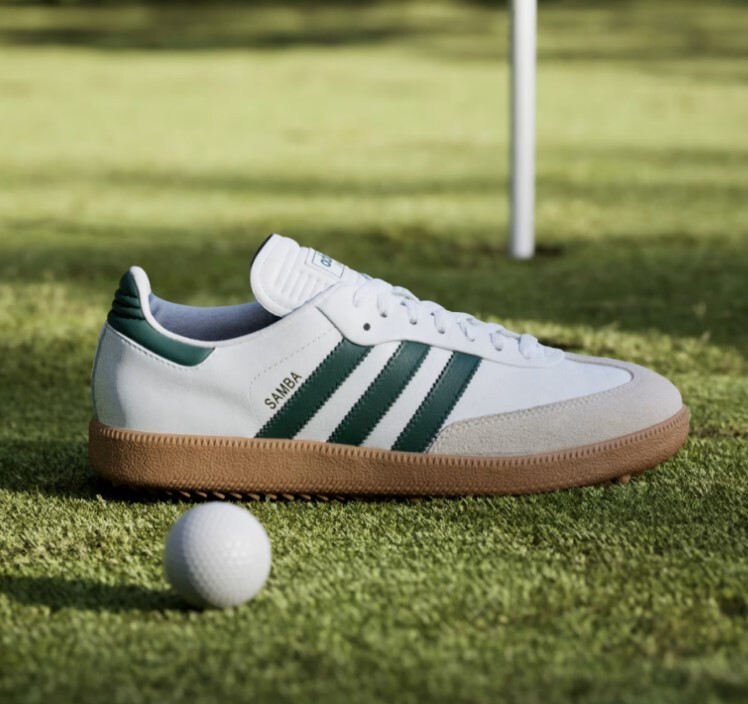  golf samba シューズ adidas Samba Spikeless Golf US 8 Men's shoes JH6151 white green