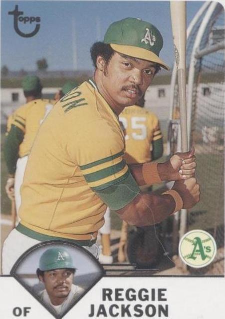 2003 Topps Retired Signature Edition - Reggie Jackson #92 - 1 of 1