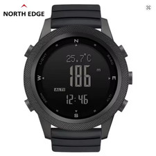 NORTH EDGE APACHE-46 Men's Digital Sports Watch with Compass & Altimeter