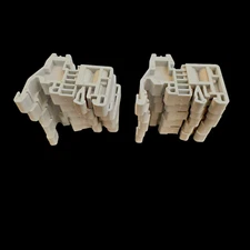 SUK-2G2 DIN Rail End Stop Terminal Block – 10-Pack for Electrical Panels