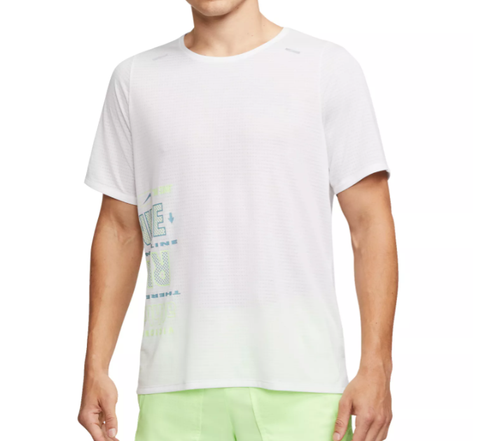 Nike Running Tee Mens Breathe Rise 365 