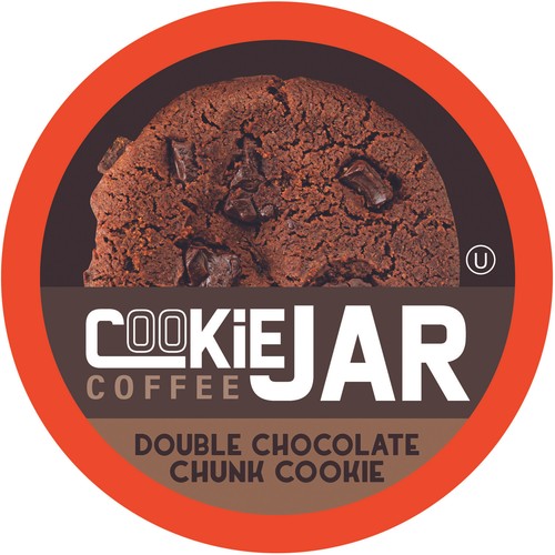 Cookie Jar Double Chocolate Chunk Flavored Coffee Pods,Keurig 2.0, 40 Count - Afbeelding 1 van 10