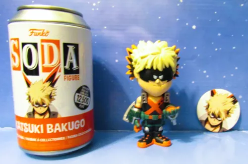 Funko Soda My Hero Academia Katsuki Bakugo Common 1/10500 Collectible Figure
