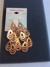 Copper Colored Earrings