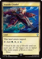NM Seaside Citadel, MTG, Final Fantasy Commander, Magic the Gathering, 420