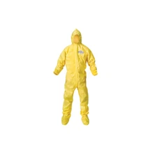 Kleenguard A70 Chemical Spray Protection Coverall Hooded Suit Large 12 pk